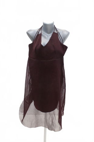 Dámske šaty New Look, farba bordó, veľkosť 36