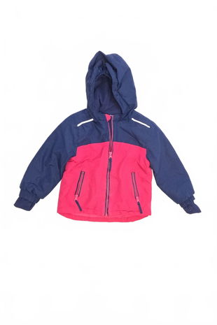 Dievčenská zimná bunda Crivit, farba viacfarebná, veľkosť 98
