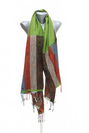 Dámská šála Genesis, barva vzorovaná