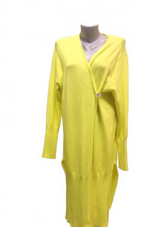 Dámský kardigan Janina, barva žlutá, velikost 48