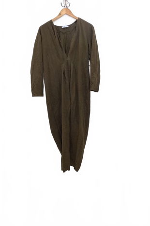 Dámský overal Zara, barva hnědá, velikost M