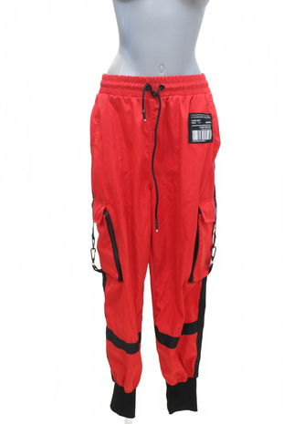 Pánské kalhoty Fbsister, barva červená, velikost L
