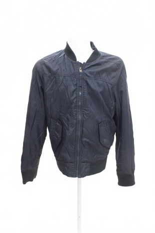 Pánská bunda Hollister, barva modrá, velikost M