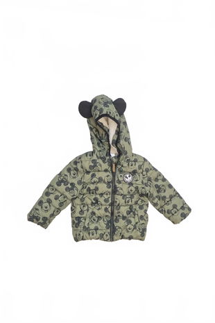 Chlapčenská zimná bunda Genesis, farba khaki, veľkosť 12-18 m