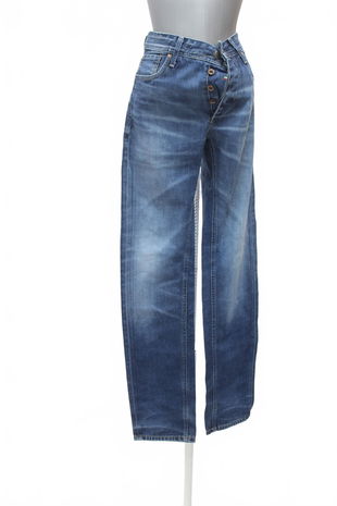 Pánské kalhoty Jack & Jones, barva denim, velikost M