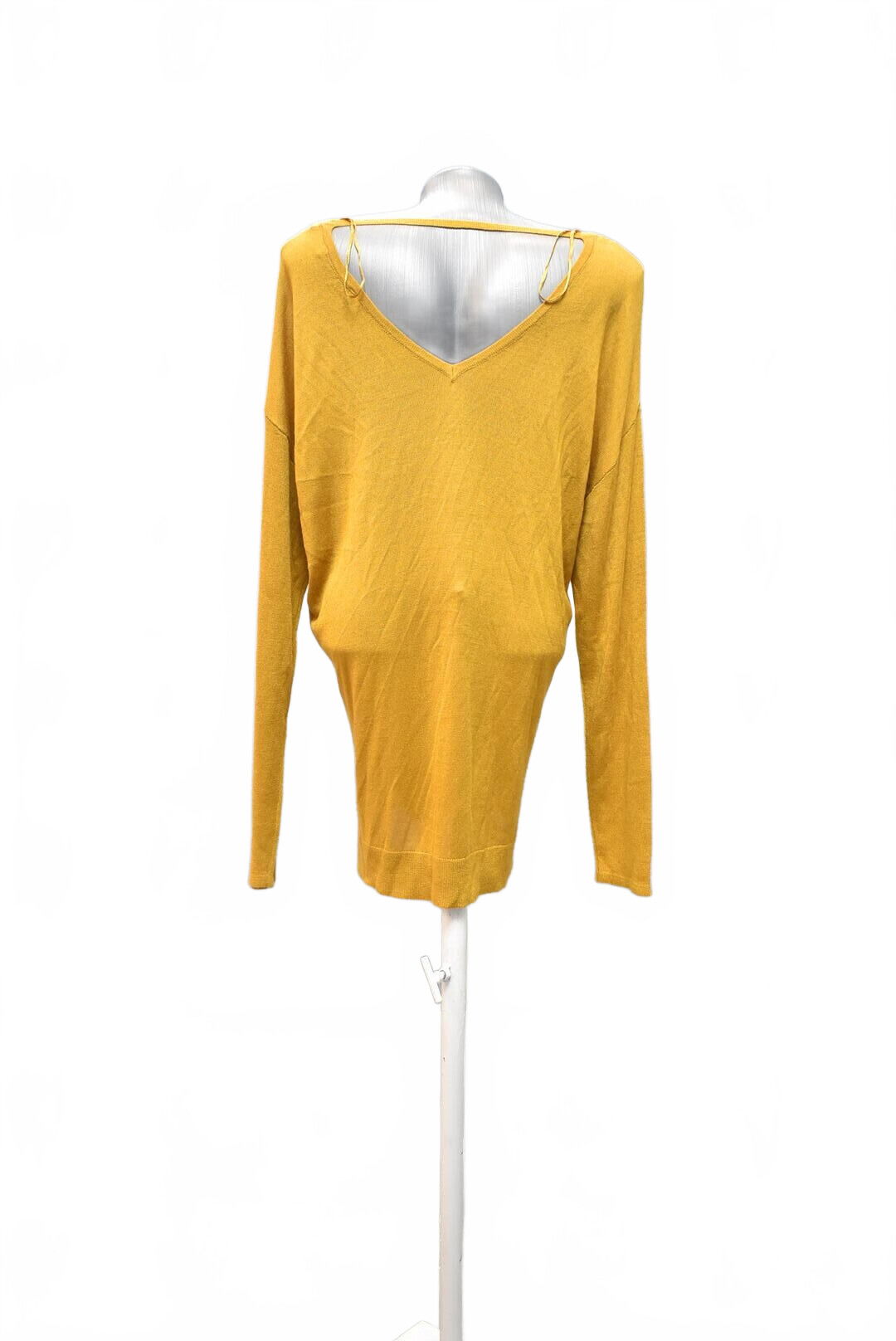 Dámske tričko George bez potlače, farba žltá, veľkosť 40