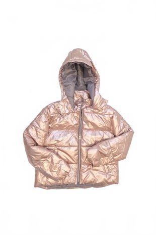 Dievčenská zimná bunda Y.f.k, farba ružová, veľkosť 128