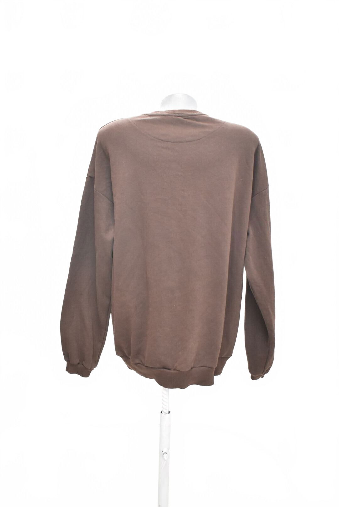 Dievčenská mikina H&M s potlačou, farba hnedá, veľkosť 158