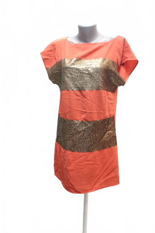 Dámske šaty Warehouse, farba oranžová, veľkosť 38