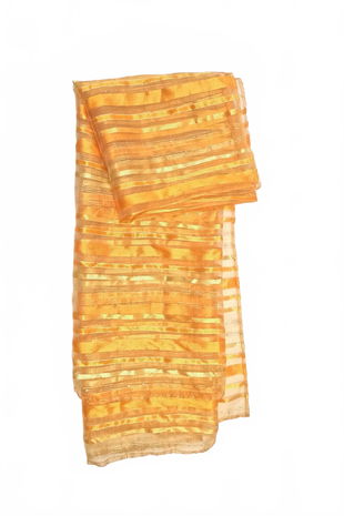 Závěs, barva oranžová