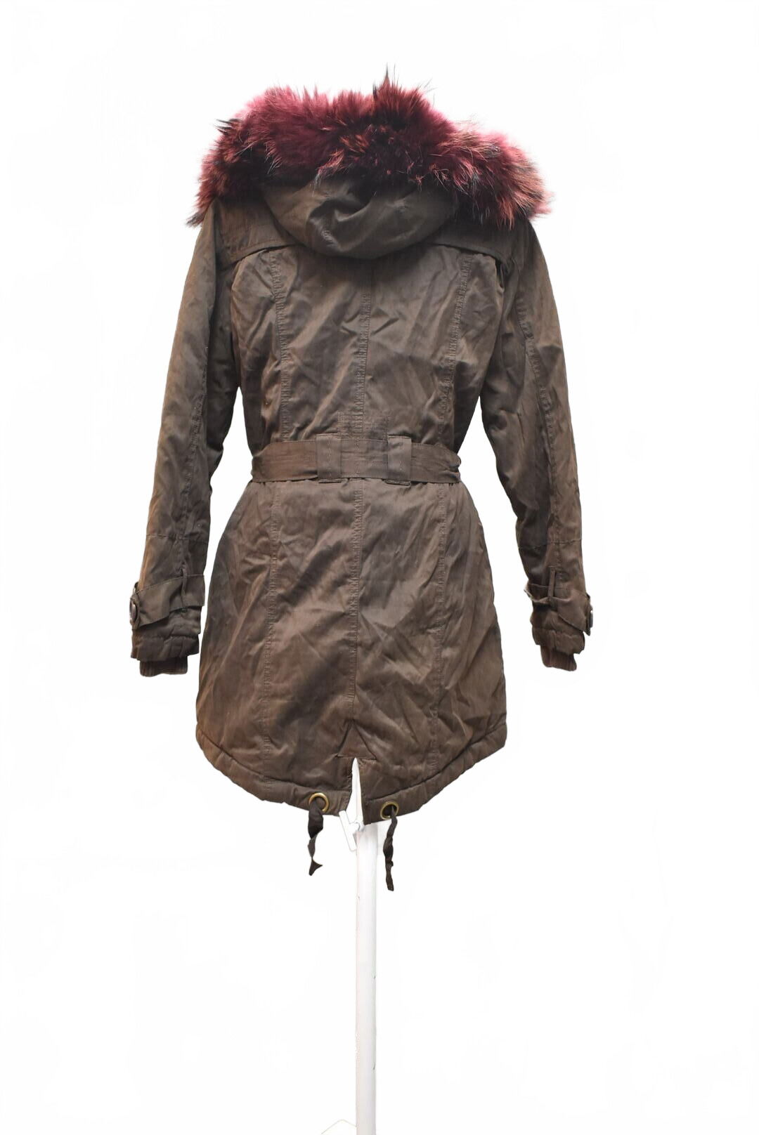 Dámska zimná bunda Next, farba hnedá, veľkosť 38