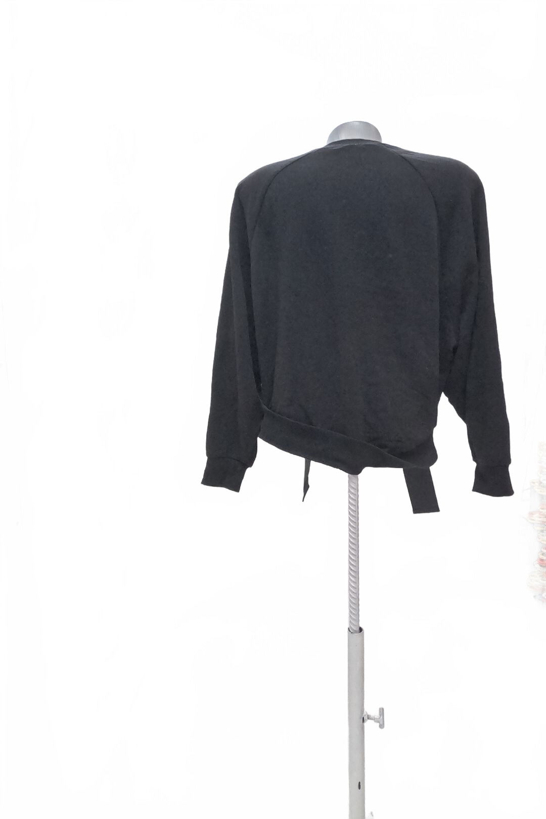 Dámska mikina Tezenis bez potlače, farba čierna, veľkosť S