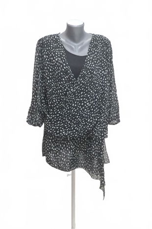 Dámská halenka Bpc Selection, barva vzorovaná, velikost 46