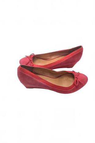 Dámské boty Buffalo, barva červená, velikost 41