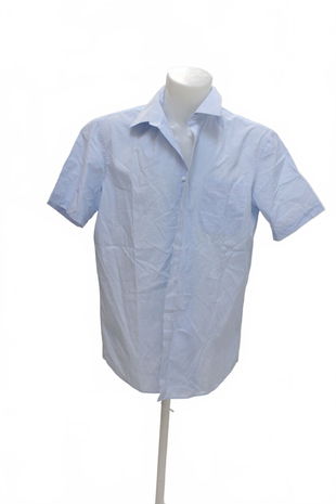 Pánska košeľa s krátkym rukávom C&A, farba modrá, veľkosť L