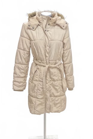 Dámska zimná bunda Timeout, farba béžová, veľkosť M