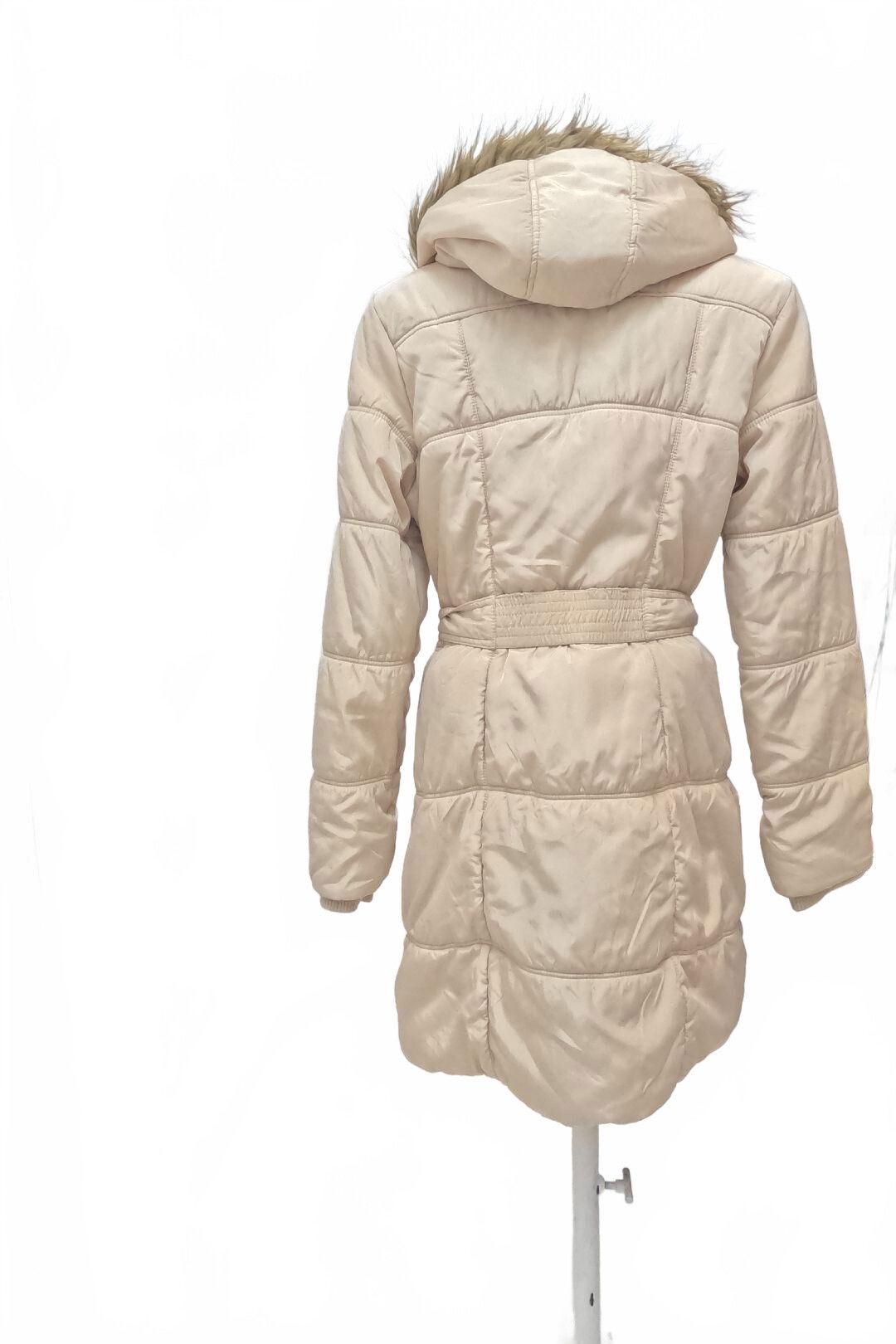 Dámska zimná bunda Timeout, farba béžová, veľkosť M