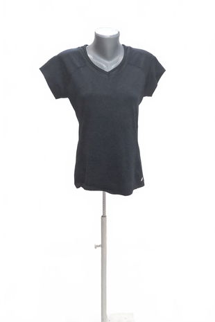 Dámske tričko F&F bez potlače, farba čierna, veľkosť M