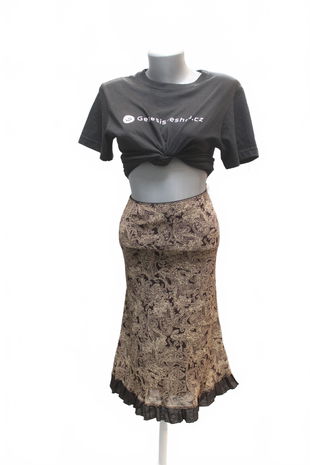 Dámska sukňa Genesis, farba vzorovaná, veľkosť 40