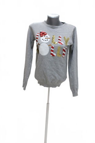 Dámsky sveter F&F, farba sivá, veľkosť 36