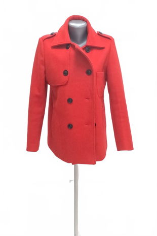 Dámsky zimný kabát Mshll Girl, farba červená, veľkosť M