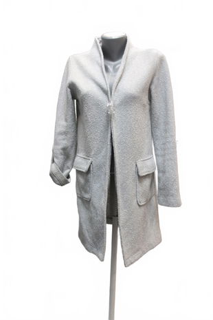 Dámsky kabát Fisherfield, farba sivá, veľkosť 38