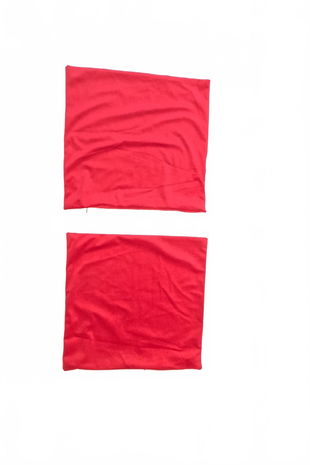 Bytový textil, barva červená