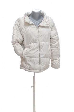 Dámska zimná bunda Reserved, farba biela, veľkosť 36