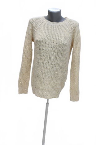 Dámsky sveter Oodji, farba béžová, veľkosť 40