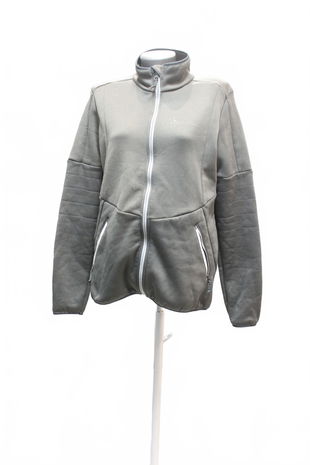 Dámská mikina Alpine Pro bez potisku, barva šedá, velikost XL