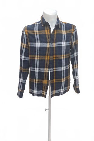 Pánská košile Pull&Bear, barva vzorovaná, velikost S