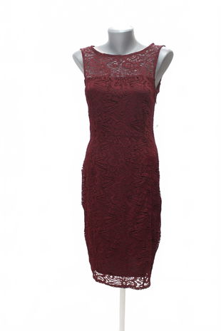 Dámske šaty Genesis, farba bordó, veľkosť 40