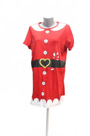 Dámske šaty F&F, farba červená, veľkosť 44