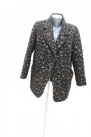 Dámsky zimný kabát H&M, farba vzorovaná, veľkosť 36