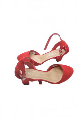 Dámské boty Bpc Bonprix Collection, barva červená, velikost 42