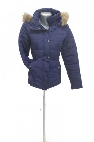 Dámska zimná bunda Camaieu, farba modrá, veľkosť 36