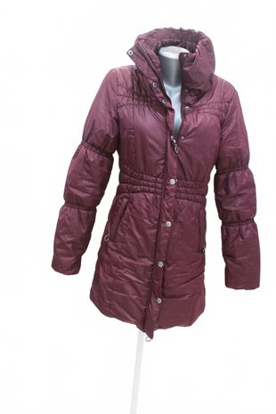 Dámska zimná bunda Exe Jeans, farba bordó, veľkosť M