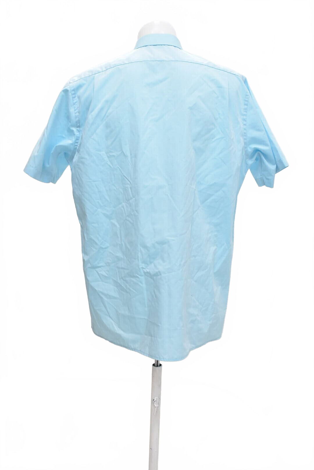 Pánská košile s krátkým rukávem Genesis, barva modrá, velikost L