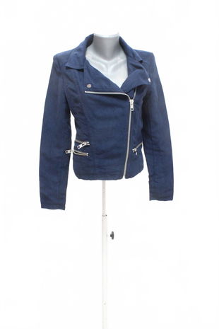 Dámska bunda House, farba modrá, veľkosť XS