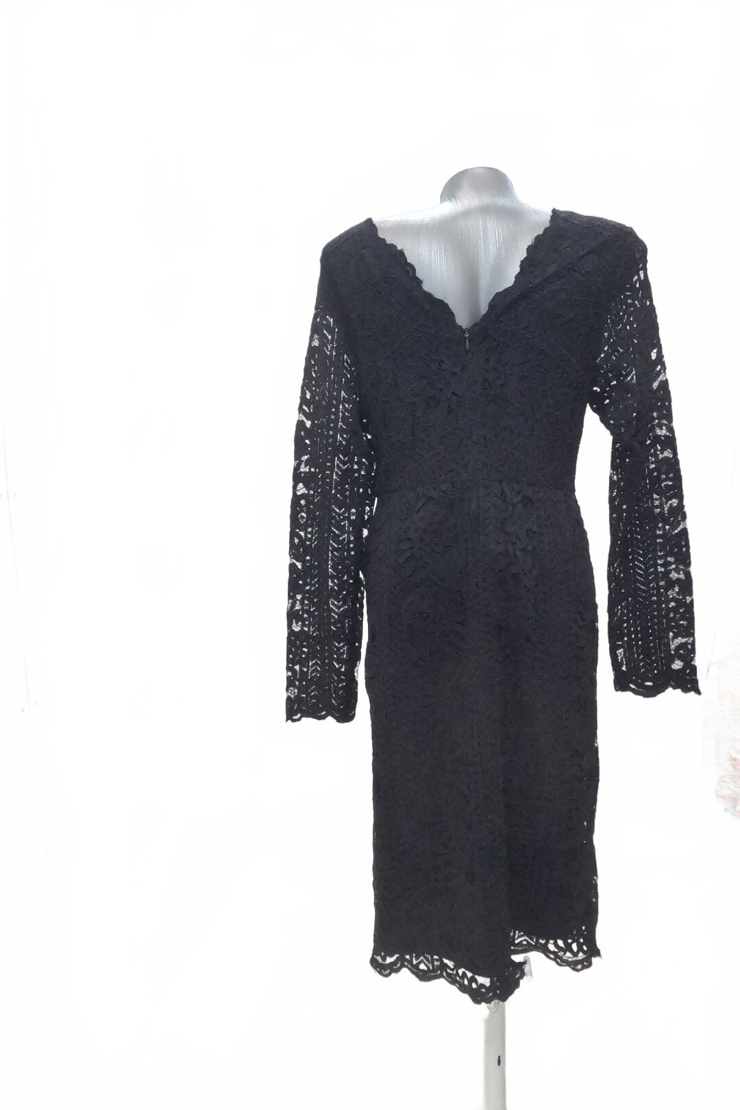 Dámske šaty Yessica, farba čierna, veľkosť 40