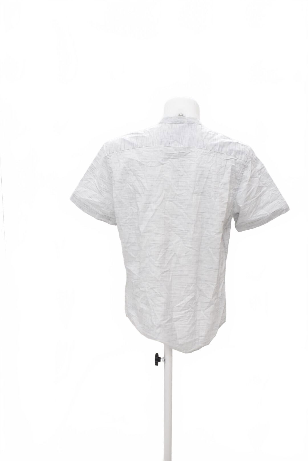 Pánská košile s krátkým rukávem Reserved, barva šedá, velikost M