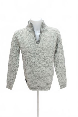 Pánský svetr Genesis, barva šedá, velikost M