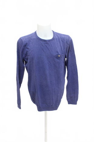 Pánský svetr Reserved, barva modrá, velikost L