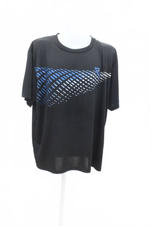 Pánské tričko Atlas For Men bez potisku, barva černá, velikost 5XL