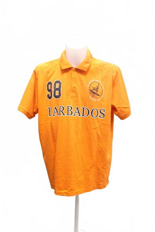 Pánské tričko Genesis bez potisku, barva oranžová, velikost 56