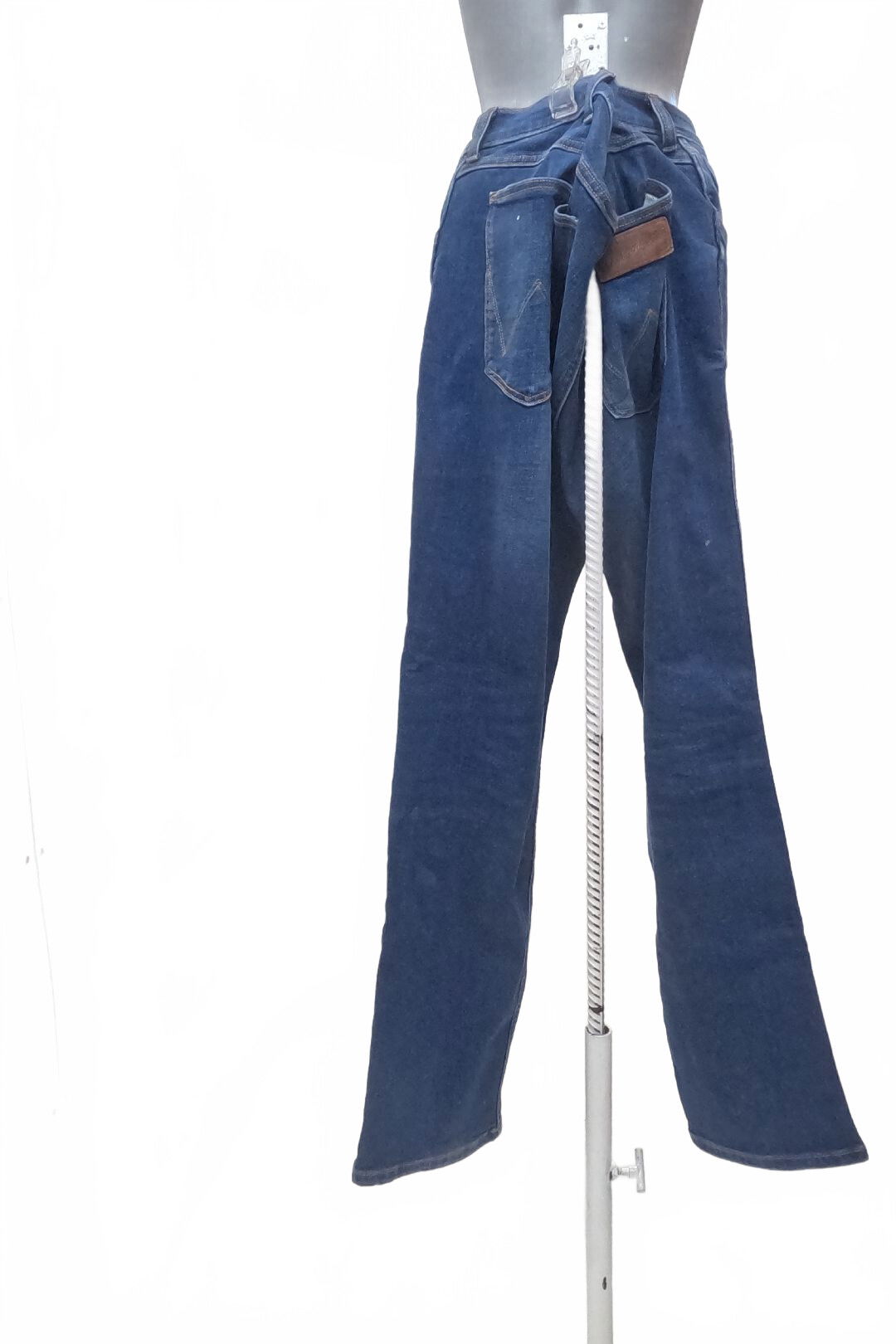 Pánské kalhoty Wrangler, barva denim, velikost 2XL