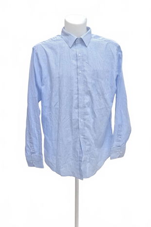 Pánska košeľa F&F, farba modrá, veľkosť 43