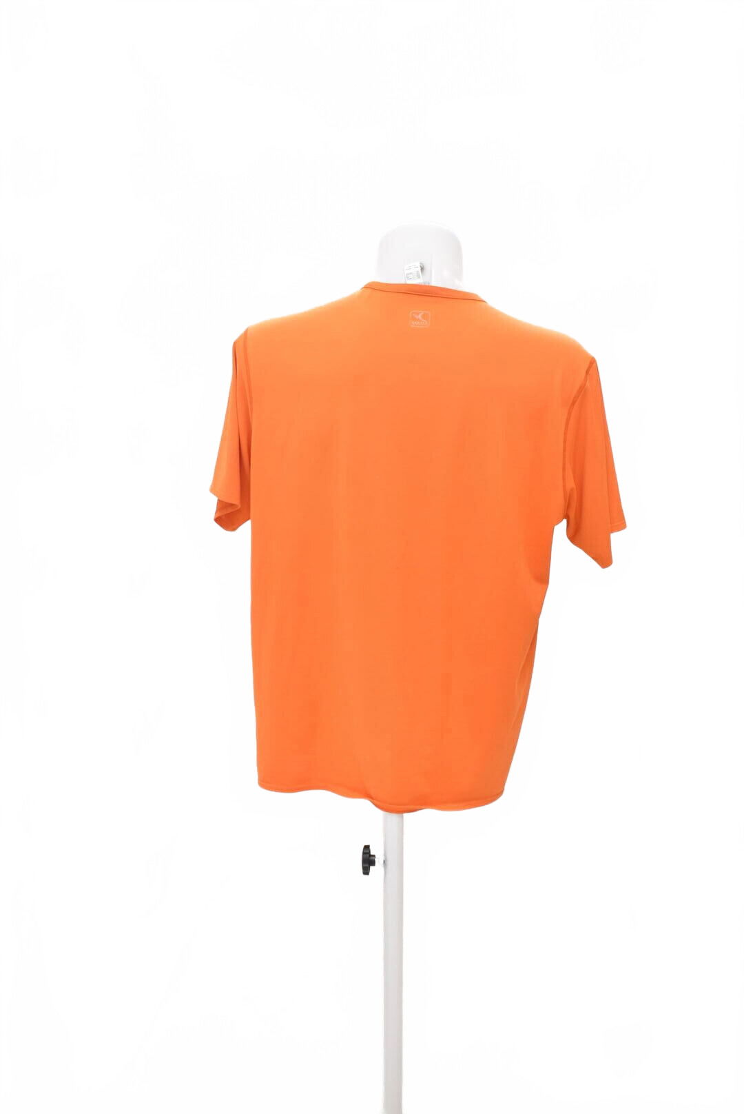 Pánské tričko Domyos bez potisku, barva oranžová, velikost XL