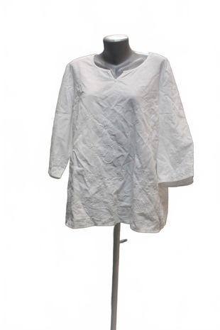 Dámské tričko Canda bez potisku, barva bílá, velikost 48