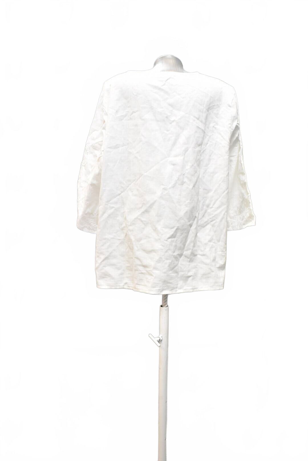 Dámské tričko Canda bez potisku, barva bílá, velikost 48